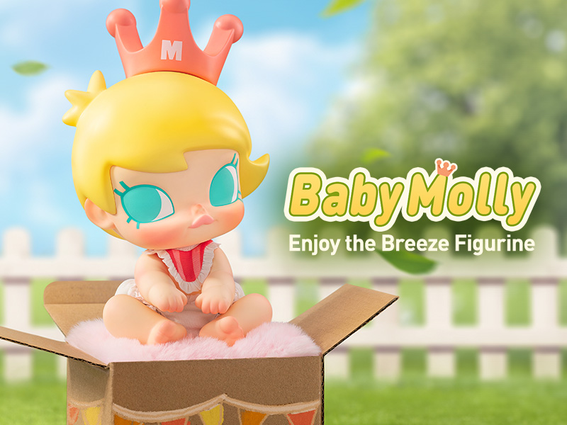 Baby Molly Enjoy the Breeze - POP MART JAPAN オンラインショップ Baby Molly Enjoy the Breeze - POP MART JAPAN オンラインショップ