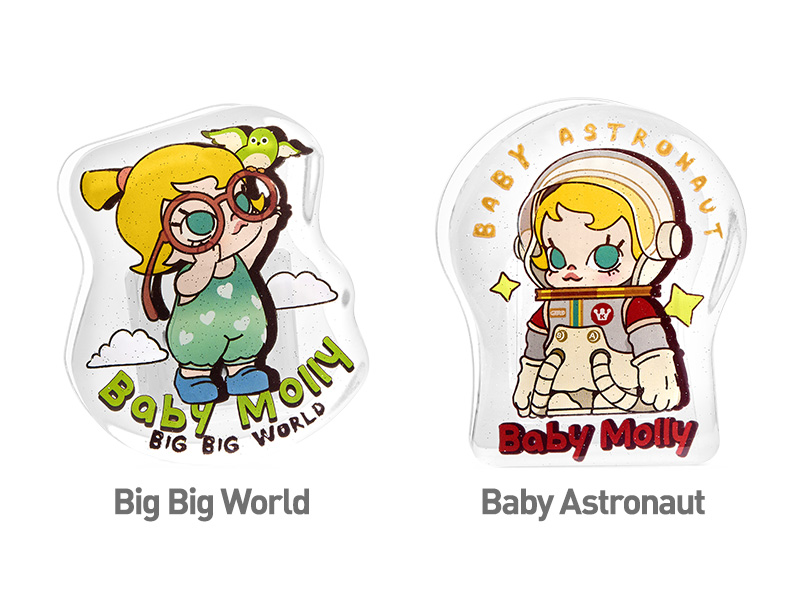 Baby Molly When I was Three! シリーズ アクリルクリップ