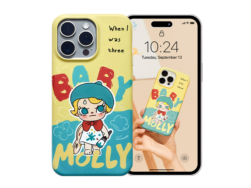 Baby Molly When I was Three! iPhoneケース 14 Pro Max - POP