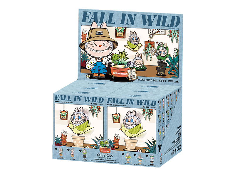 THE MONSTERS FALL IN WILD シリーズ バッジ【アソートボックス THE MONSTERS FALL IN WILD シリーズ バッジ【アソートボックス