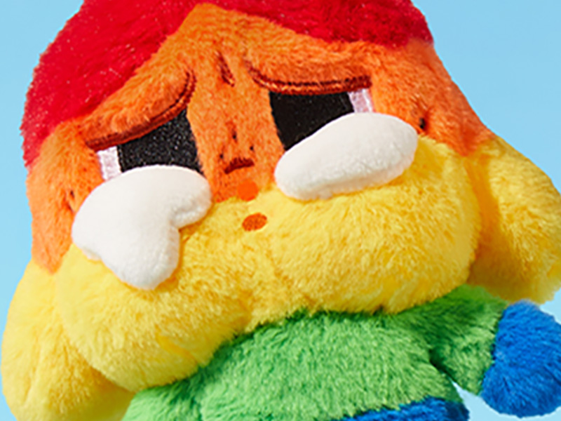 CRYBABY CHEER UP, BABY! ぬいぐるみペンダント - POP MART CRYBABY CHEER UP, BABY! ぬいぐるみペンダント - POP MART