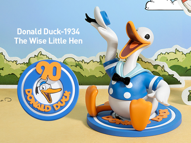 DISNEY Donald Duck 90th Anniversary シリーズ【ピース】 - POP DISNEY Donald Duck 90th Anniversary シリーズ【ピース】 - POP