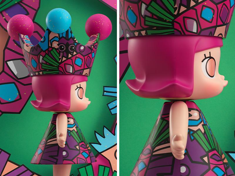 MEGA ROYAL MOLLY 400% HAN MEILIN - POP MART JAPAN オンライン