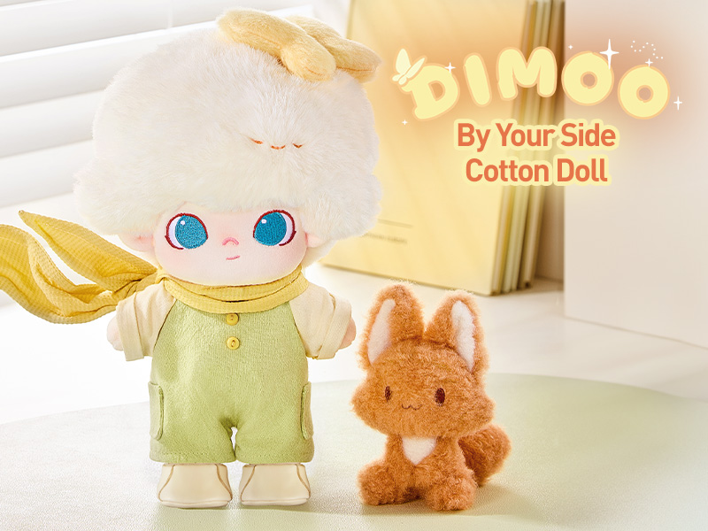 DIMOO By Your Side ぬいぐるみ - POP MART JAPAN オンライン DIMOO By Your Side ぬいぐるみ - POP MART JAPAN オンライン
