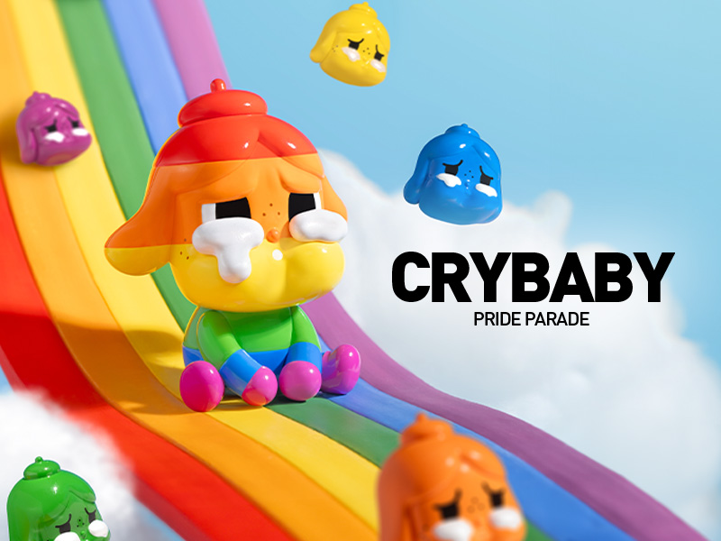 CRYBABY PRIDE PARADE FIGURE | Designer Figurines - POP MART
