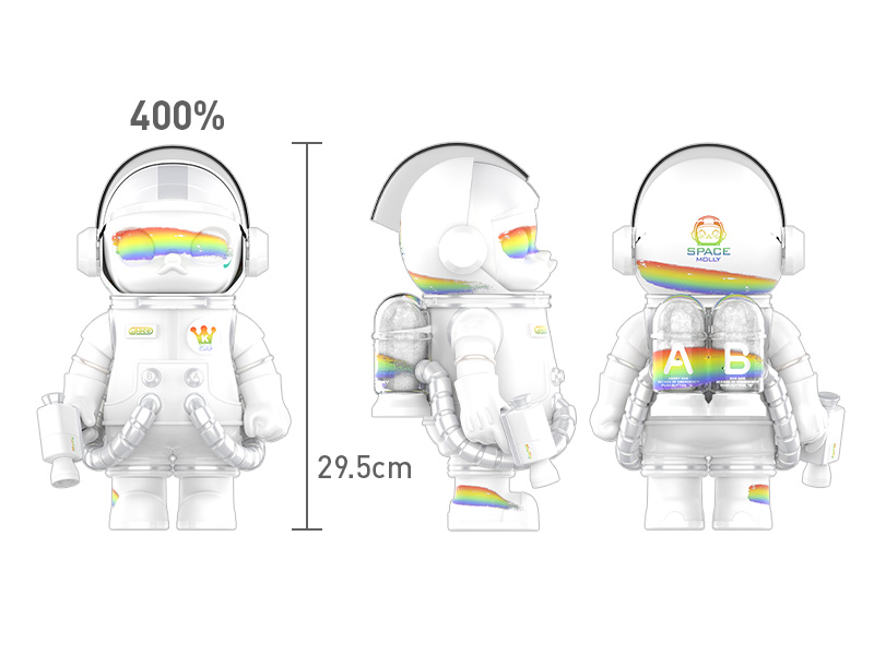 MEGA コレクション 400% SPACE MOLLY Rainbow - POP MART JAPAN MEGA コレクション 400% SPACE MOLLY Rainbow - POP MART JAPAN