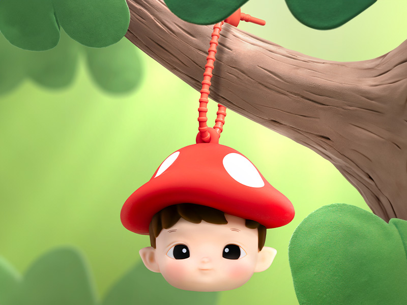 HACIPUPU イヤホンケースと サシェペンダントセット HACIPUPU Adventures In The Woods イヤホンケース - POP MART