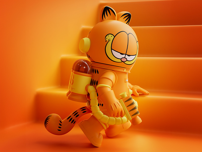 MEGA コレクション 400% SPACE MOLLY Garfield - POP MART JAPAN MEGA コレクション 400% SPACE MOLLY Garfield - POP MART JAPAN