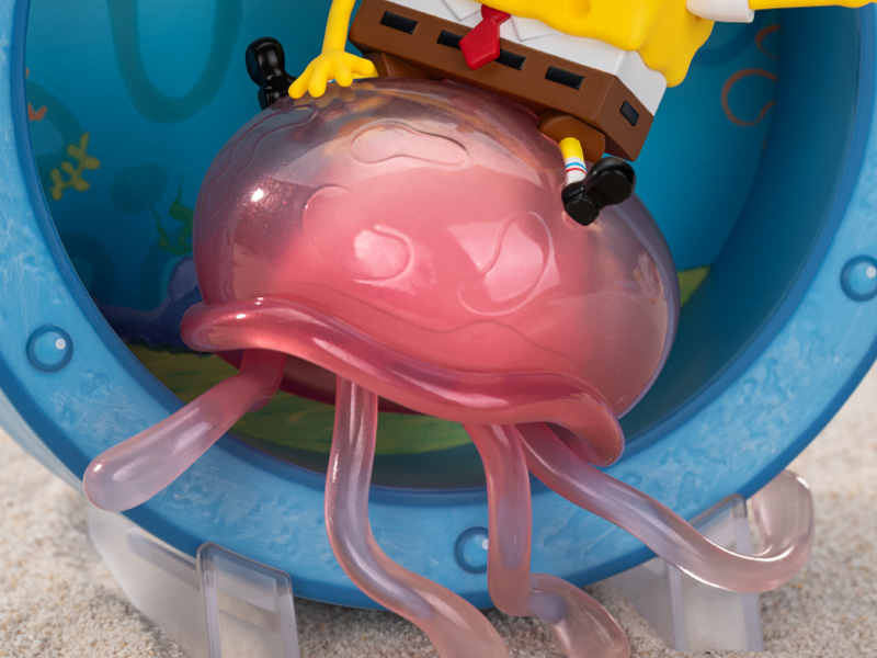 SpongeBob's Window-SpongeBob Jellyfish Riding - POP MART