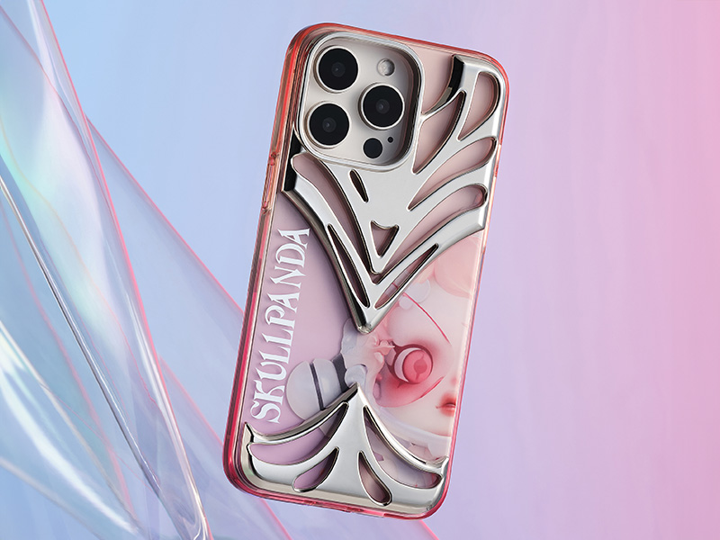 SKULLPANDA The Sound iPhoneケース 14 Pro Max - POP MART SKULLPANDA The Sound iPhoneケース 14 Pro Max - POP MART
