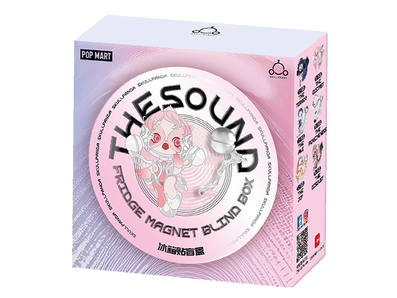SKULLPANDA The Sound シリーズ マグネット【ピース】 - POP SKULLPANDA The Sound シリーズ マグネット【ピース】 - POP