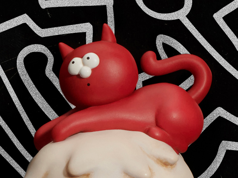 POP MART Hirono X Keith Haring Limited Edition Mini Figure