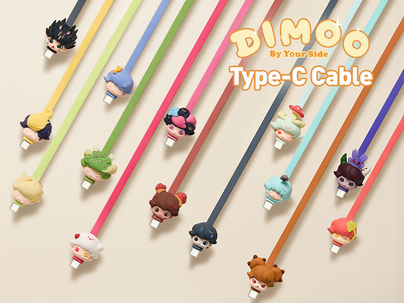 DIMOO By Your Side シリーズ Type-Cケーブル【アソートボックス DIMOO By Your Side シリーズ Type-Cケーブル【アソートボックス