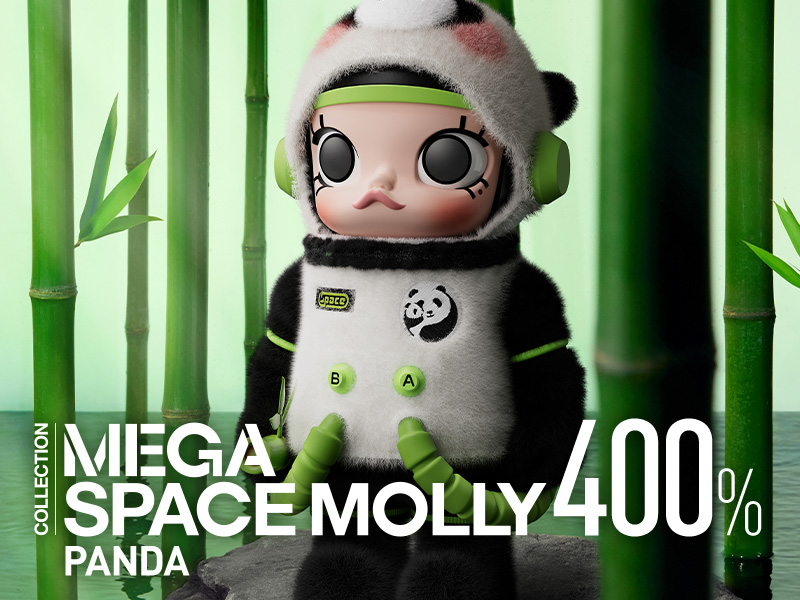 MEGA コレクション 400% SPACE MOLLY PANDA - POP MART JAPAN MEGA コレクション 400% SPACE MOLLY PANDA - POP MART JAPAN