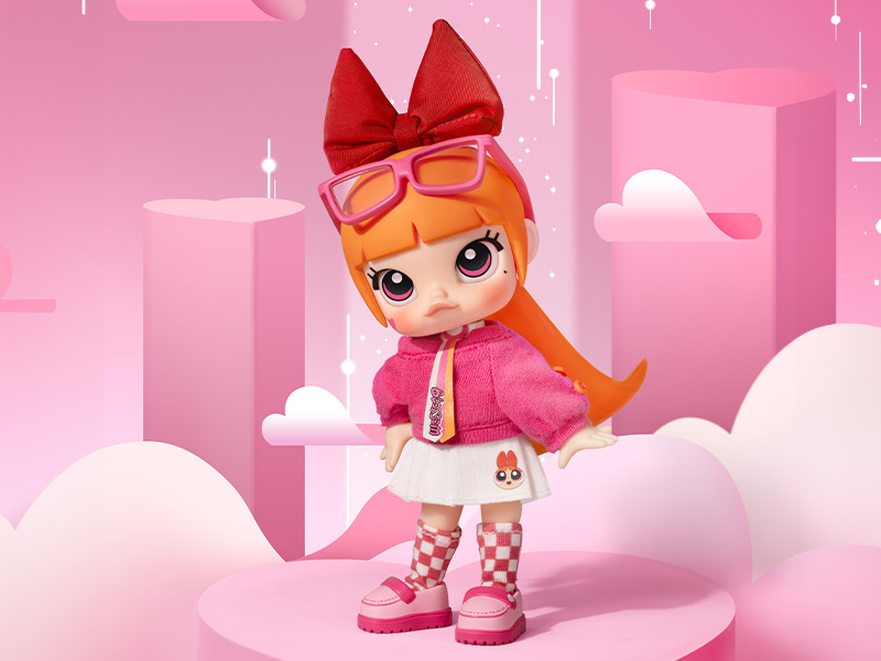 MOLLY × パワーパフ ガールズ シリーズ アクションフィギュア MOLLY × パワーパフ ガールズ シリーズ アクションフィギュア