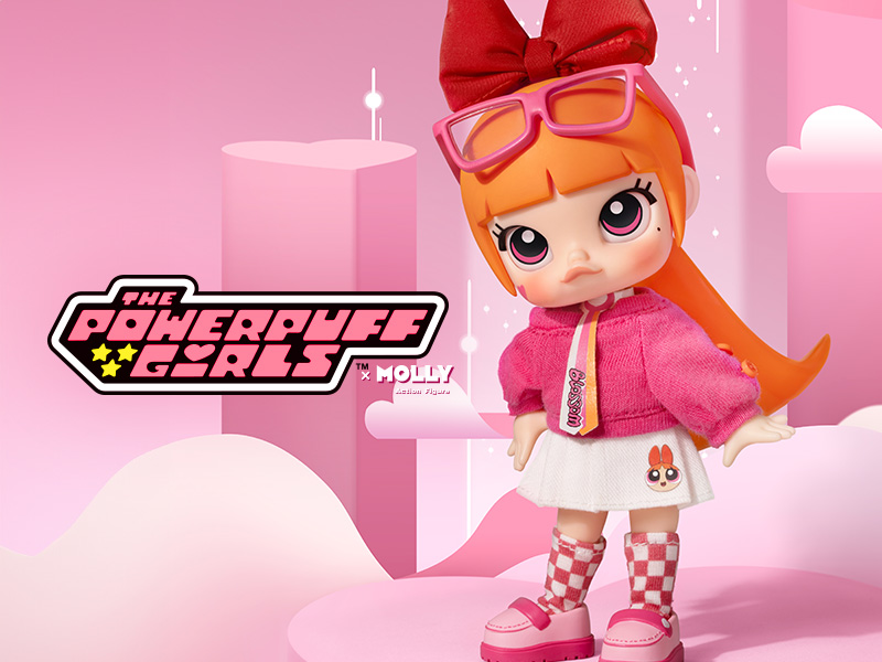 MOLLY × パワーパフ ガールズ シリーズ アクションフィギュア MOLLY × パワーパフ ガールズ シリーズ アクションフィギュア