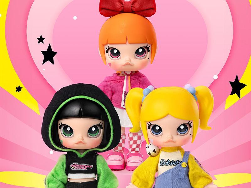 MOLLY × パワーパフ ガールズ シリーズ アクションフィギュア MOLLY × パワーパフ ガールズ シリーズ アクションフィギュア
