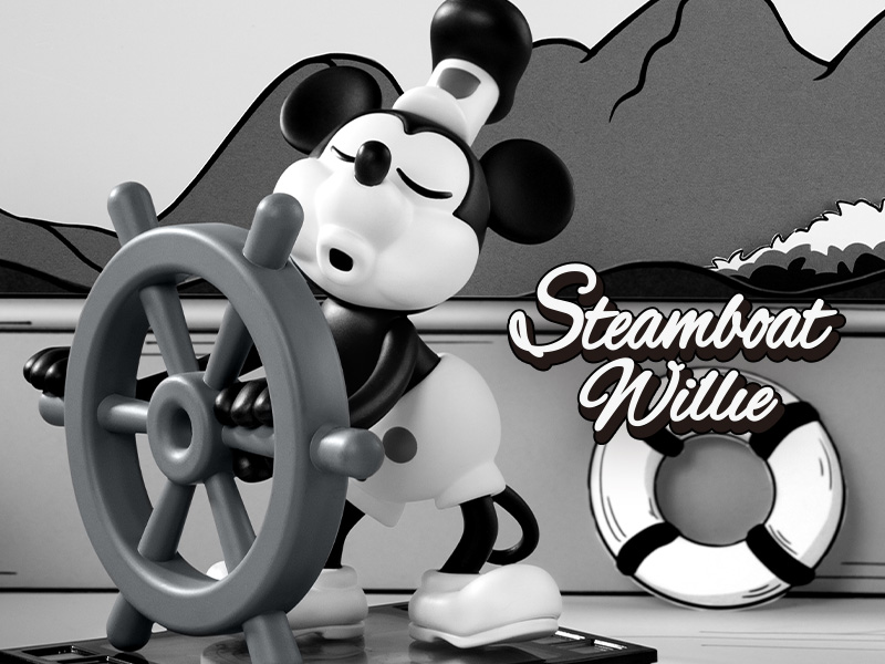 DISNEY 蒸気船ウィリー シリーズ【ピース】 - POP MART JAPAN DISNEY 蒸気船ウィリー シリーズ【ピース】 - POP MART JAPAN