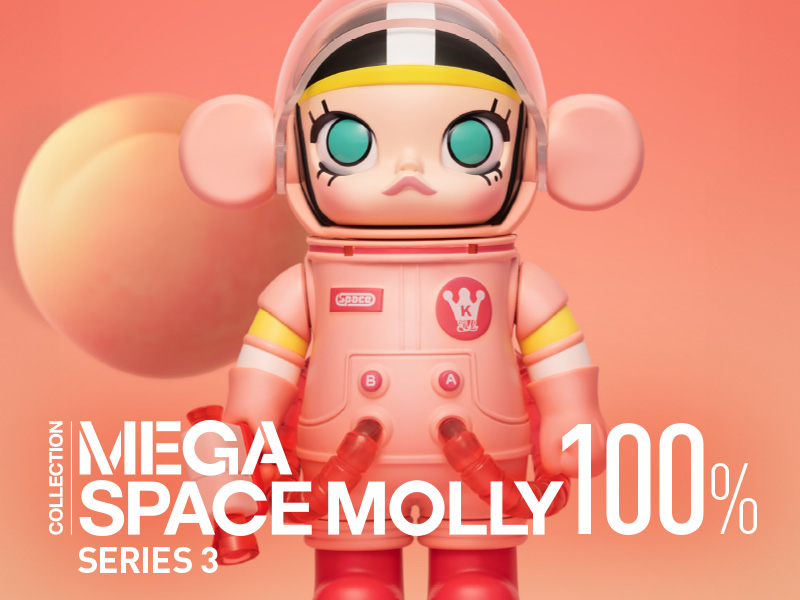 MEGA SPACE MOLLY 100% シリーズ3【ピース】 - POP MART JAPAN MEGA SPACE MOLLY 100% シリーズ3【ピース】 - POP MART JAPAN