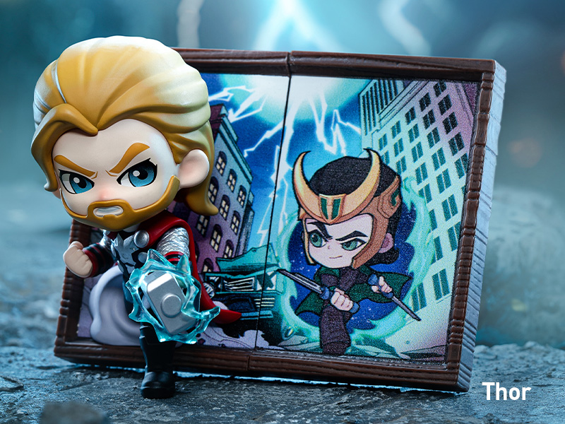 【特別訳あり特価】 MARVEL フォトフレーム シリーズ【ピース】 - POP MART JAPAN アメコミ