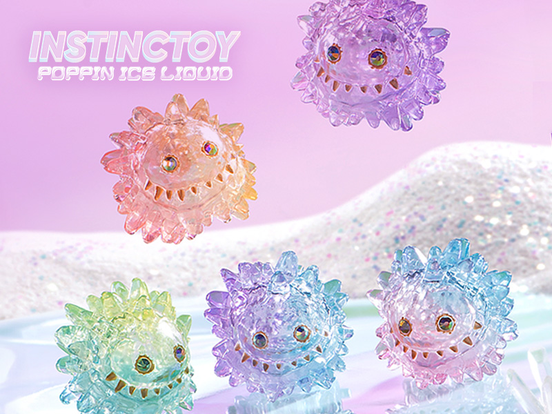 INSTINCTOY ICE 据えつけ LIQUID CLEAR PASTEL GREEN オーロラ INSTINCTOY ICE 据えつけ LIQUID CLEAR PASTEL GREEN オーロラ