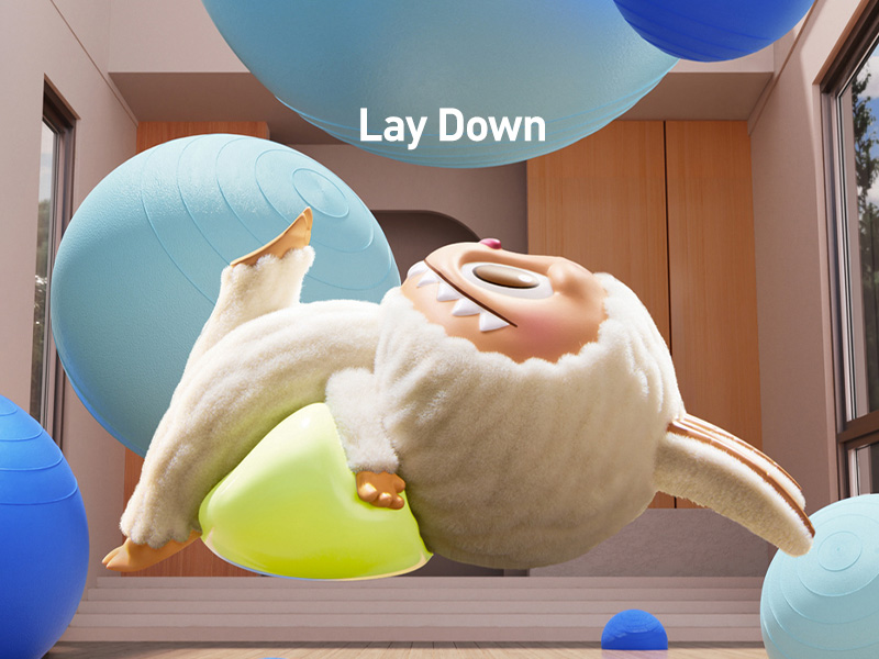 THE MONSTERS Lazy Yoga シリーズ【アソートボックス】 - POP
