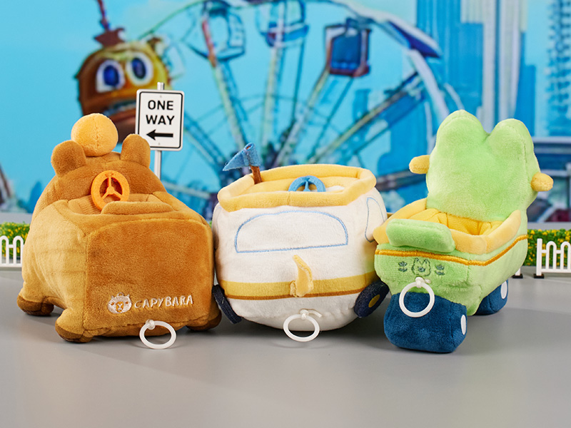 GONG Original Series Plush Toy Car【ピース】 - POP MART