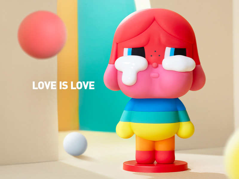 高速 割引 平日 CRYBABY Crying Again シリーズ【ピース】 - POP MART JAPAN その他