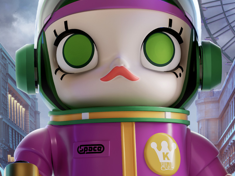 MEGA コレクション 1000% SPACE MOLLY JOKER - POP MART JAPAN