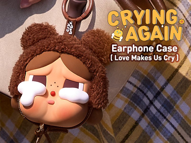 CRYBABY Crying Again イヤホンケース Love Makes Us Cry - POP CRYBABY Crying Again イヤホンケース Love Makes Us Cry - POP