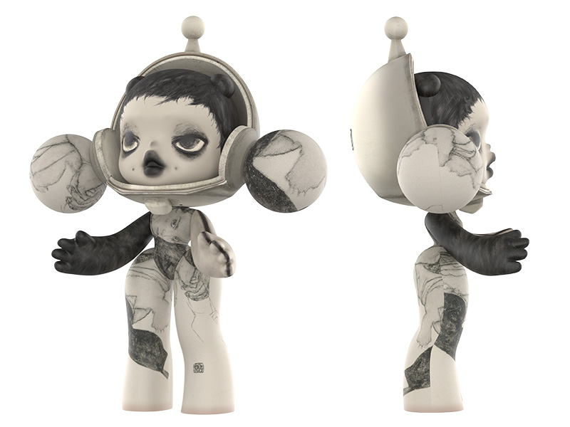 MEGA α SKULLPANDA 400% Egon Schiele - POP MART JAPAN MEGA α SKULLPANDA 400% Egon Schiele - POP MART JAPAN