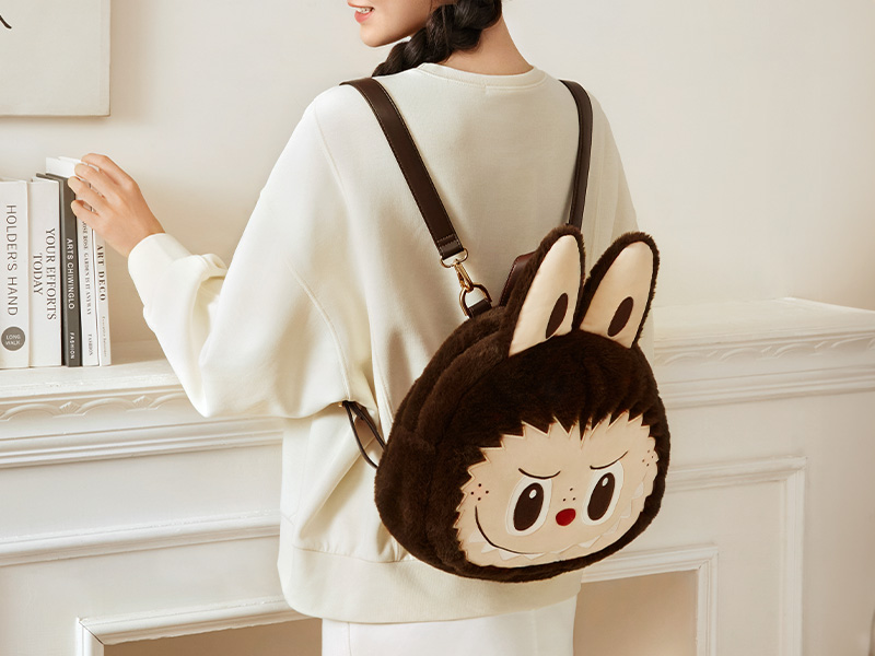Classic Bag シリーズ LABUBU ビッグ ヘッド バックパック - POP Classic Bag シリーズ LABUBU ビッグ ヘッド バックパック - POP