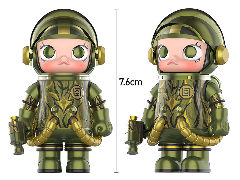 MEGA SPACE MOLLY 100% CLOT-Olive Alienegra - POP MART JAPAN MEGA SPACE MOLLY 100% CLOT-Olive Alienegra - POP MART JAPAN