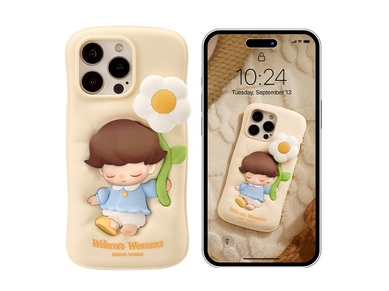 DIMOO Weaving Wonders iPhoneケース 16 Pro Max - POP MART DIMOO Weaving Wonders iPhoneケース 16 Pro Max - POP MART