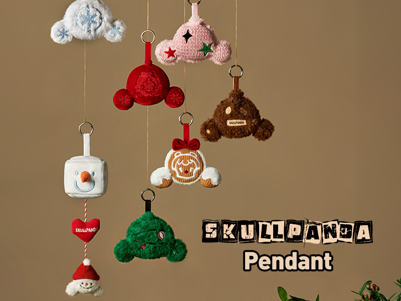 SKULLPANDA Tell Me What You Want シリーズ ぬいぐるみペンダント 