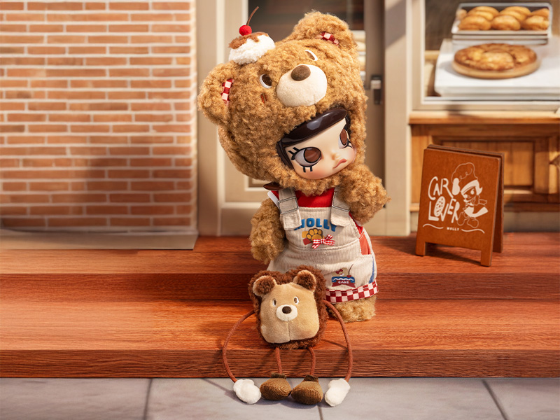 MOLLY Bear Bread 1/8 アクションフィギュア - POP MART JAPAN MOLLY Bear Bread 1/8 アクションフィギュア - POP MART JAPAN