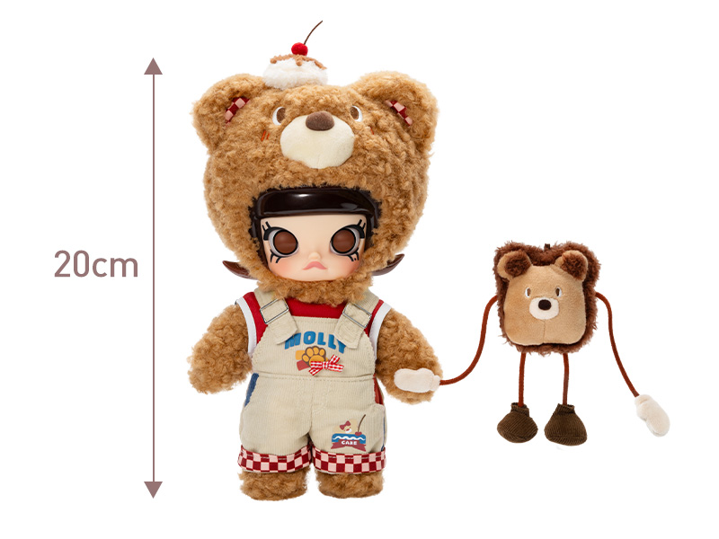 MOLLY Bear Bread 1/8 アクションフィギュア - POP MART JAPAN MOLLY Bear Bread 1/8 アクションフィギュア - POP MART JAPAN