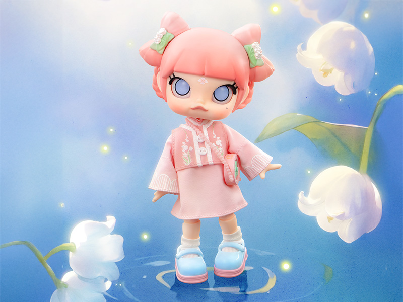 国内外の人気 MOLLY Lily of the Valley アクションフィギュア - POP MART その他