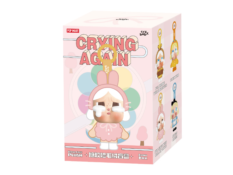 CRYBABY Crying Again シリーズ フェイスぬいぐるみ【ピース CRYBABY Crying Again シリーズ フェイスぬいぐるみ【ピース
