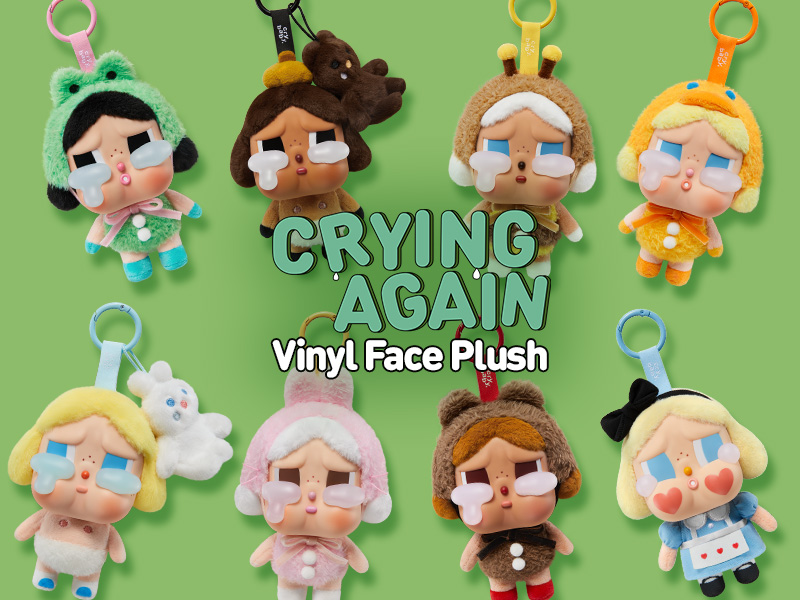 CRYBABY Crying Again シリーズ フェイスぬいぐるみ【アソートボックス】 - POP MART JAPAN オンラインショップ CRYBABY Crying Again シリーズ フェイスぬいぐるみ【アソートボックス】 - POP MART JAPAN オンラインショップ