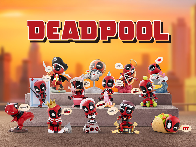 MARVEL デッドプール シリーズ【アソートボックス】 - POP MART MARVEL デッドプール シリーズ【アソートボックス】 - POP MART