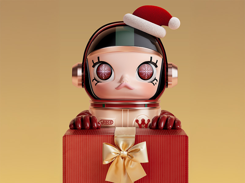 MEGA コレクション 400% SPACE MOLLY Christmas2024 - POP MART MEGA コレクション 400% SPACE MOLLY Christmas2024 - POP MART