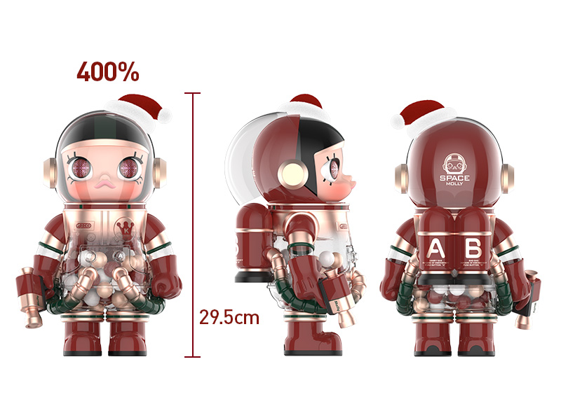 MEGA コレクション 400% SPACE MOLLY Christmas2024 - POP MART