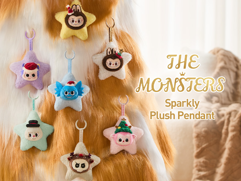 THE MONSTERS Classic シリーズ キラキラぬいぐるみペンダント THE MONSTERS Classic シリーズ キラキラぬいぐるみペンダント
