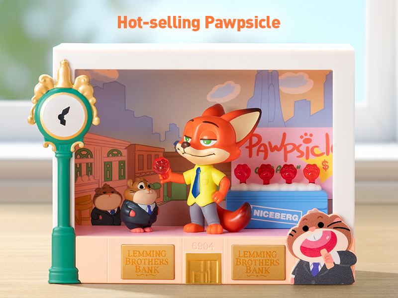 DISNEY ZOOTOPIA ハイライト モーメント シリーズ シーンセット