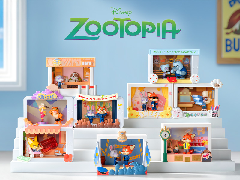 DISNEY ZOOTOPIA ハイライト モーメント シリーズ シーンセット DISNEY ZOOTOPIA ハイライト モーメント シリーズ シーンセット