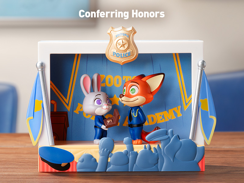 DISNEY ZOOTOPIA ハイライト モーメント シリーズ シーンセット
