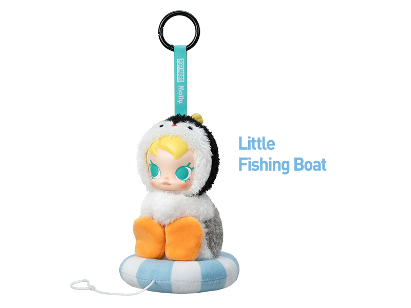 Baby Molly × Pingu Happy Fishing シリーズ ぬいぐるみ Baby Molly × Pingu Happy Fishing シリーズ ぬいぐるみ