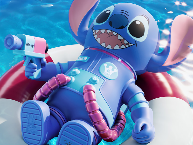 MEGA コレクション 400% SPACE MOLLY Stitch - POP MART JAPAN MEGA コレクション 400% SPACE MOLLY Stitch - POP MART JAPAN