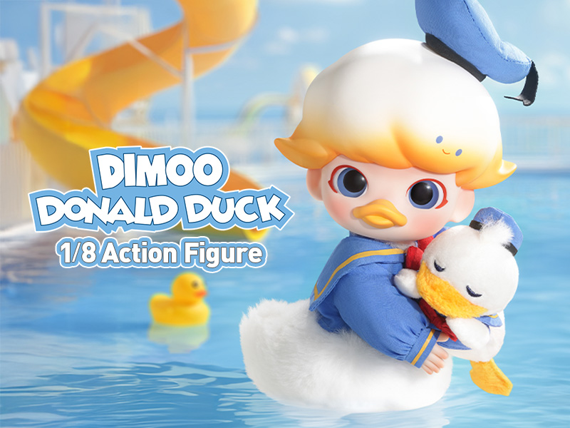 DIMOO Donald Duck 1/8 アクションフィギュア - POP MART JAPAN DIMOO Donald Duck 1/8 アクションフィギュア - POP MART JAPAN